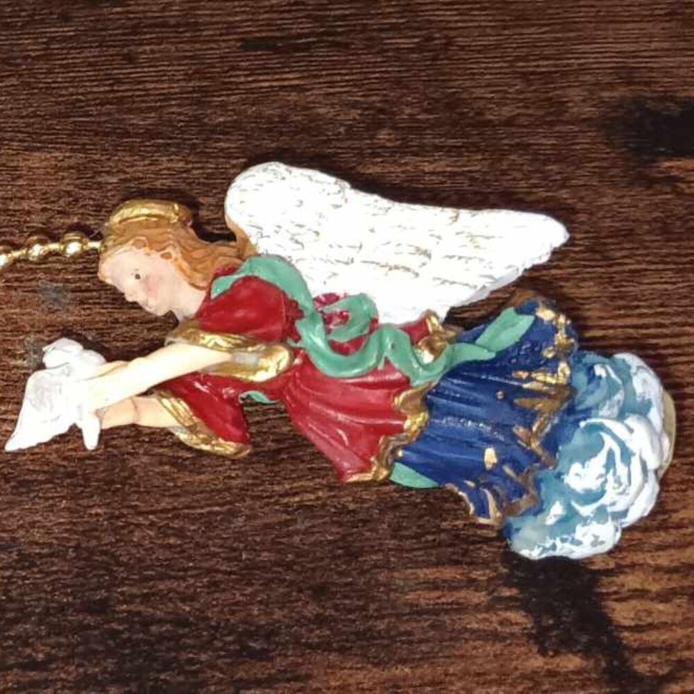 NOS Angel Ceiling Fan Pull Chain Set of 6